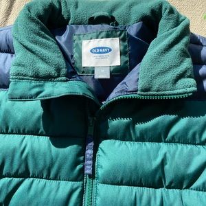 Men’s, NWT Old Navy Vest, Medium, Blue and Green